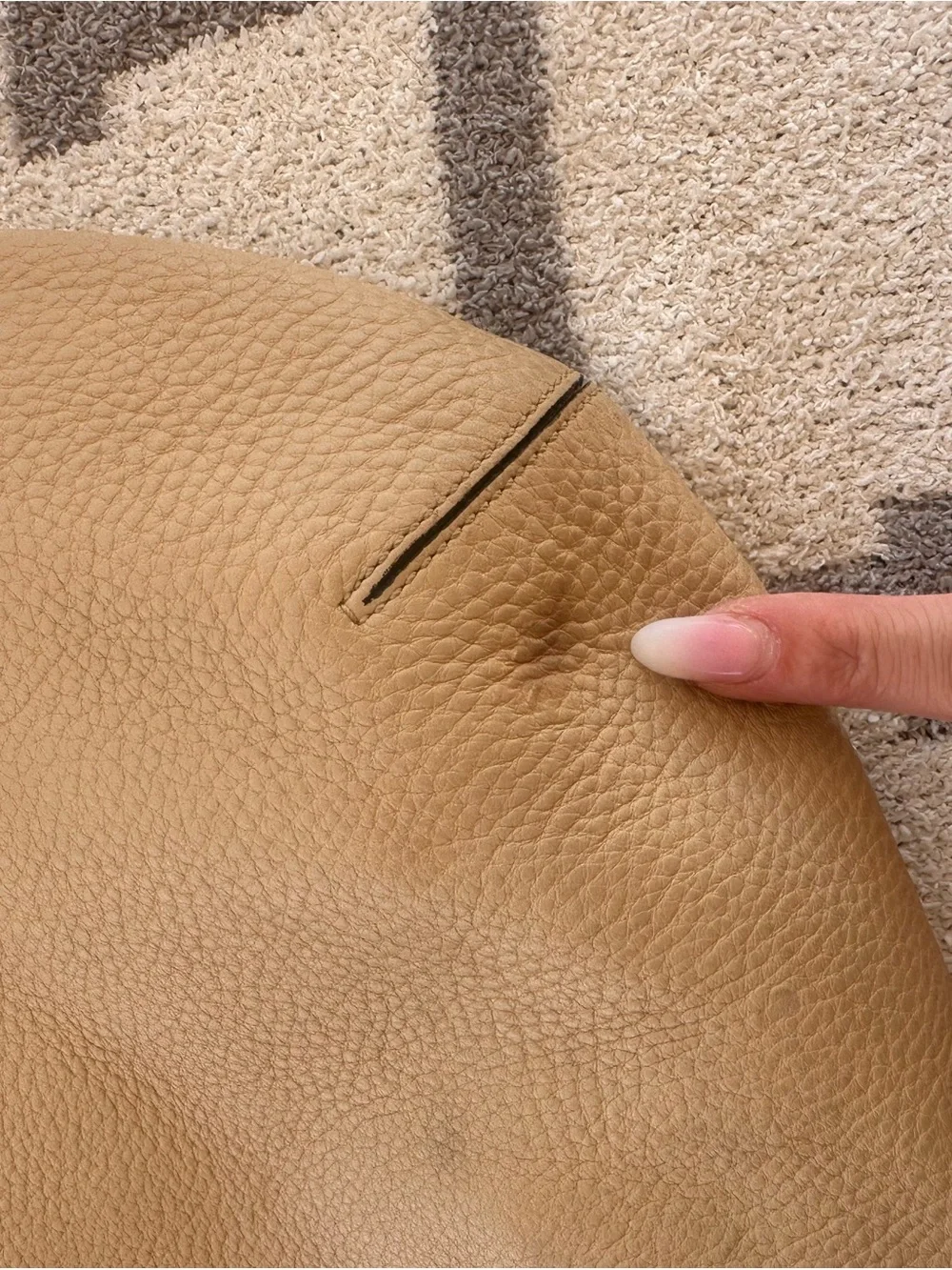 Coach Tan Leather Hobo Bag
